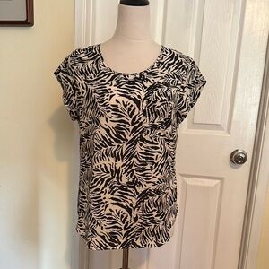 Zebra Print Women's Top